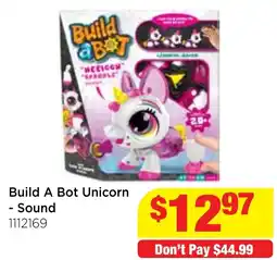 Mr Toys Build A Bot Unicorn - Sound offer