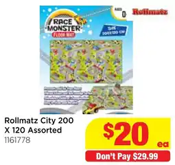 Mr Toys Rollmatz City 200 X 120 Assorted offer