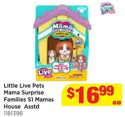 Mr Toys Little Live Pets Mama Surprise Families S1 Mamas House Asstd offer