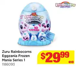 Mr Toys Zuru Rainbocorns Eggzania Frozen Mania Series 1 offer