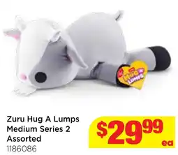 Mr Toys Zuru Hug A Lumps Medium Series 2 Assorted offer