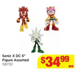 Mr Toys Sonic X DC 5" Figure Assorted offer