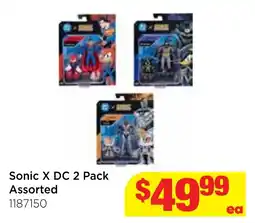 Mr Toys Sonic X DC Assorted offer