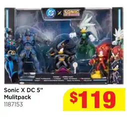 Mr Toys Sonic X DC 5" Multipack offer