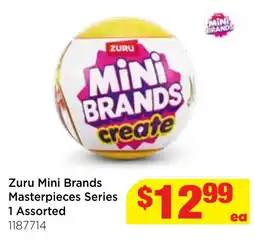 Mr Toys Zuru Mini Brands Masterpieces Series 1 Assorted offer