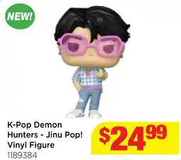 Mr Toys K-Pop Demon Hunters - Jinu Pop! Vinyl Figure offer