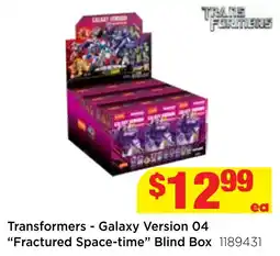 Mr Toys Transformers - Galaxy Version 04 "Fractured Space-time" Blind Box offer
