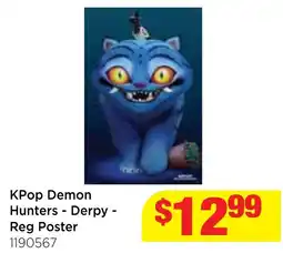 Mr Toys KPop Demon Hunters - Derpy - Reg Poster offer