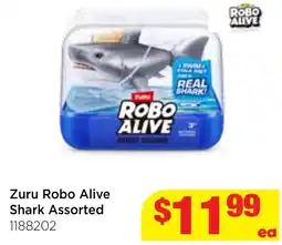 Mr Toys Zuru Robo Alive Shark Assorted offer