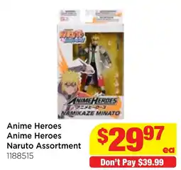 Mr Toys Anime Heroes Naruto Assortment offer