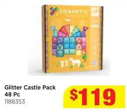 Mr Toys Connetix Glitter Castle Pack offer