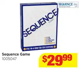 Mr Toys Sequence Game offer