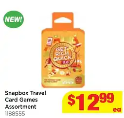 Mr Toys Snapbox Travel Card Games Assortment offer