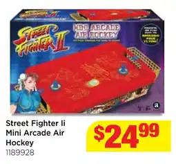 Mr Toys Street Fighter II Mini Arcade Air Hockey offer