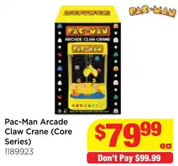 Mr Toys Pac-Man Arcade Claw Crane (Core Series) offer