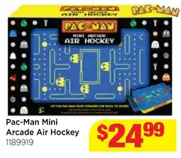 Mr Toys Pac-Man Mini Arcade Air Hockey offer