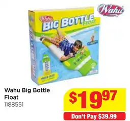 Mr Toys Wahu Big Bottle Float offer
