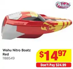 Mr Toys Wahu Nitro Boatz Red offer
