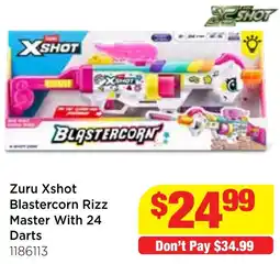 Mr Toys Zuru Xshot Blastercorn Rizz Master offer