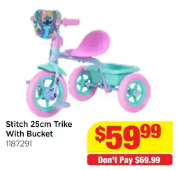 Mr Toys Stitch 25cm Trike With Bucket offer