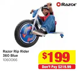 Mr Toys Razor Rip Rider 360 Blue offer