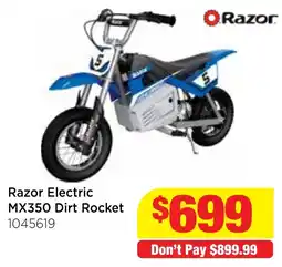 Mr Toys Razor Electric MX350 Dirt Rocket offer