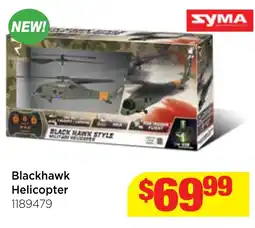 Mr Toys Syma Blackhawk Helicopter offer