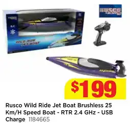 Mr Toys Rusco Wild Ride Jet Boat Brushless offer