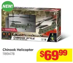 Mr Toys Chinook Helicopter offer