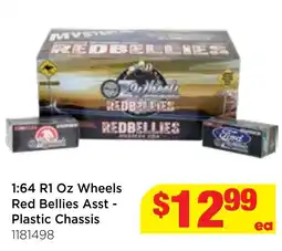 Mr Toys Red Bellies Asst - Plastic Chassis offer