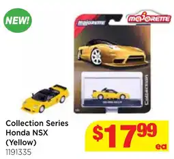 Mr Toys Majorette Collection Series Honda NSX (Yellow) offer