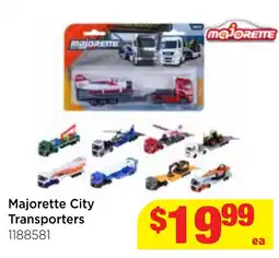 Mr Toys Majorette City Transporters offer