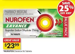 Cincotta Chemist Nurofen Zavance offer