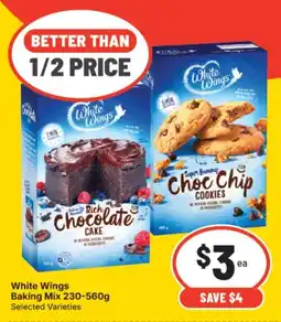 Supa Valu White Wings Baking Mix offer