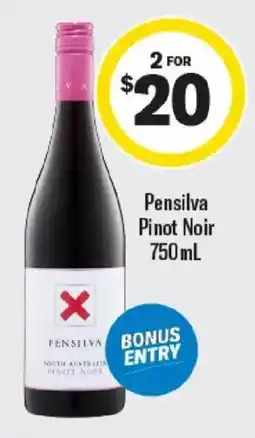 Liquorland Pensilva Pinot Noir offer