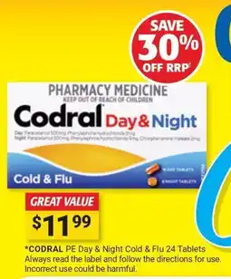 Cincotta Chemist Codral Day & Night Cold & Flu offer