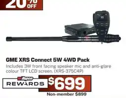 Repco GME XRS Connect 5W 4WD Pack offer