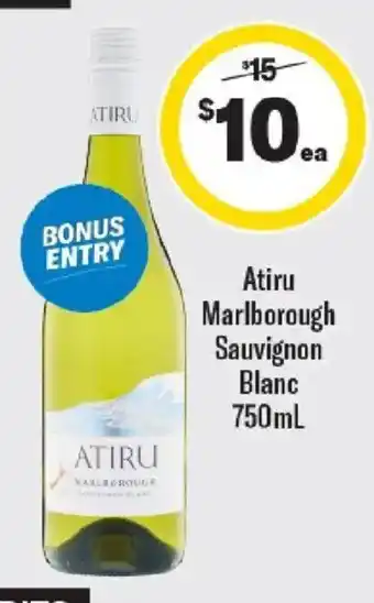 Liquorland Atiru Marlborough Sauvignon Blanc offer