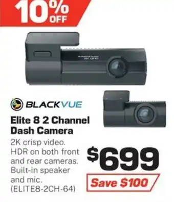 Repco BlackVue Elite 8 2 Channel Dash Camera offer