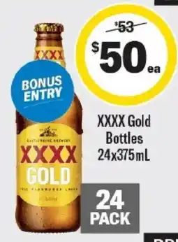 Liquorland XXXX Gold offer