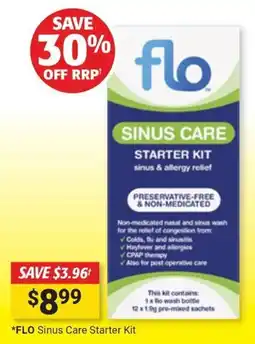 Cincotta Chemist FLO Sinus Care Starter Kit offer