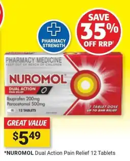 Cincotta Chemist Nuromol Dual Action Pain Relief offer