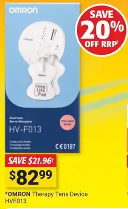 Cincotta Chemist OMRON Therapy Tens Device offer