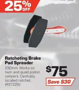 Repco Ratcheting Brake Pad Spreader offer