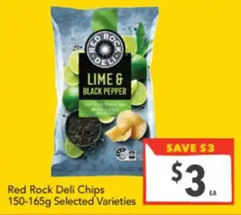 Supa Valu Red Rock Deli Chips offer