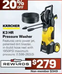 Repco Karcher K3 HR Pressure Washer offer