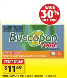 Cincotta Chemist Buscopan Forte Double Strength offer