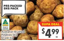 Supa Valu Australian Brushed Potatoes offer
