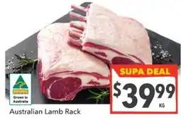 Supa Valu Australian Lamb Rack offer