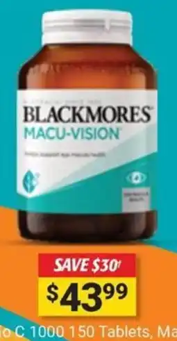 Cincotta Chemist Blackmores Macu-Vision offer